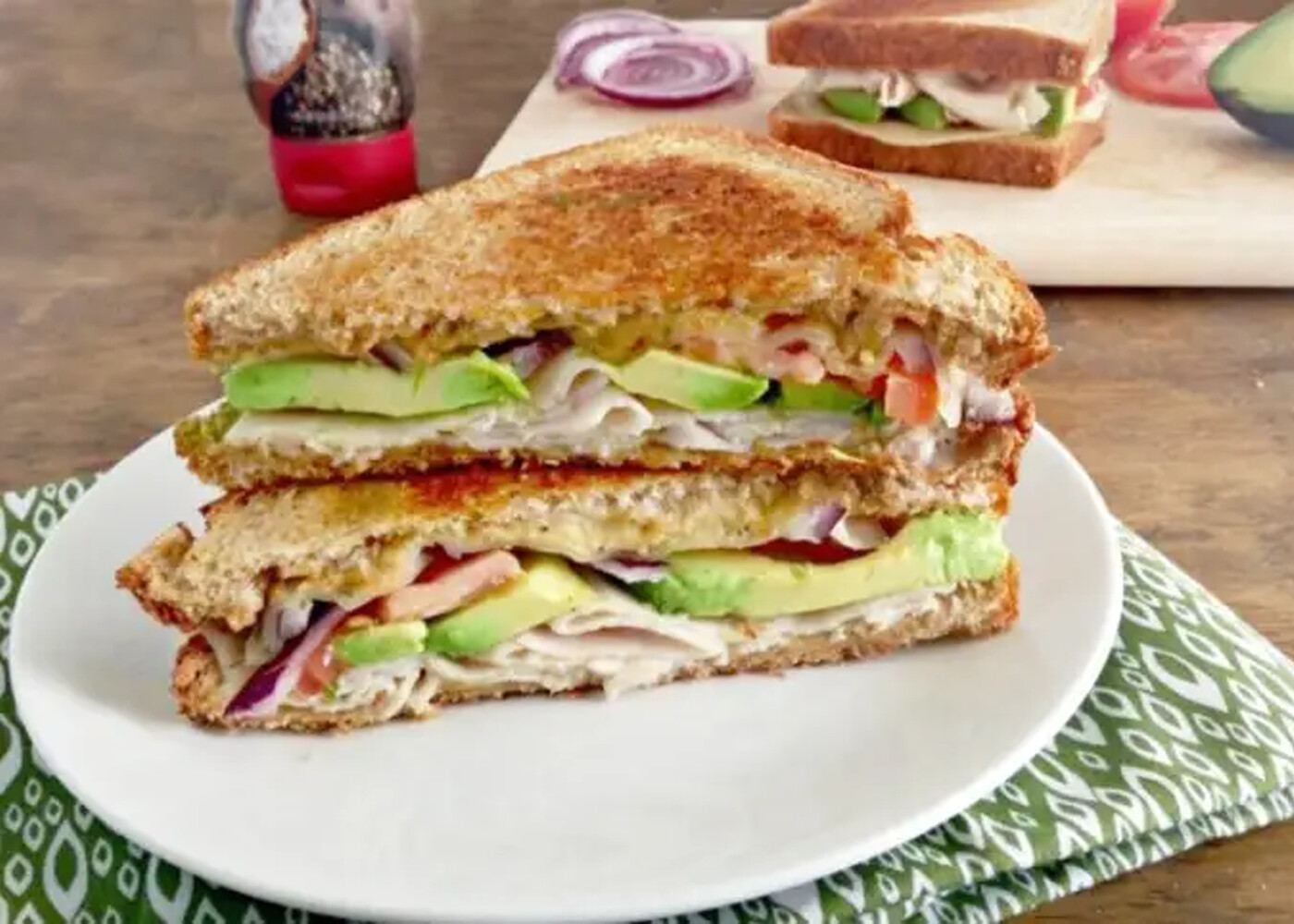Low-Fat Turkey Special Sandwich