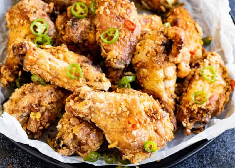 Spicy Fried Chicken Wings