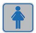 Etichette d'indicazione-Bagno donna