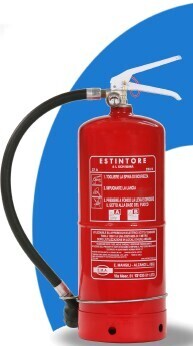 Estintore idrico da 6 lt