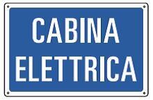 Cartelli di informazione-Cabina elettrica