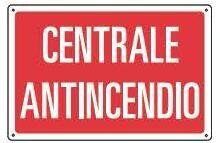 Cartelli di informazione-Centrale antincendio