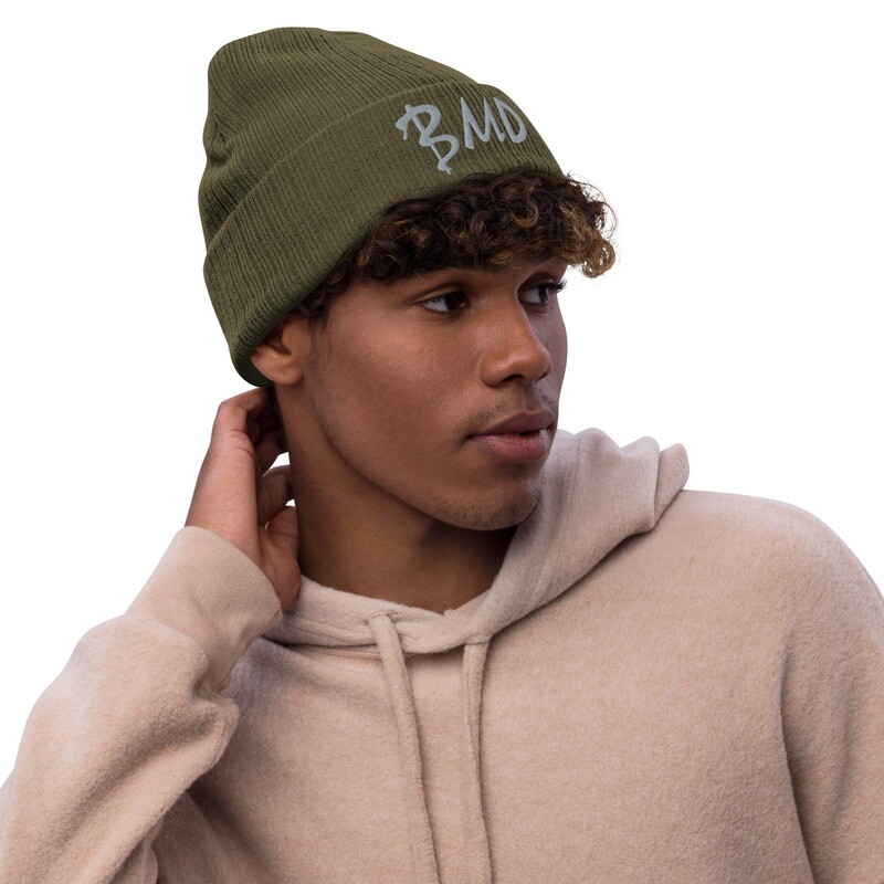 BMD Ribbed Knit Beanie*