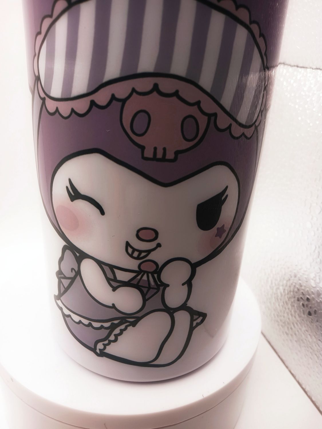 15 oz Edgy Kawaii Tumbler – Cute Gothic-Inspired Design