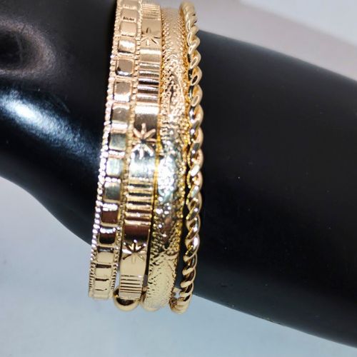 Timeless Egyptian mango bracelets set- 4 unique patterns