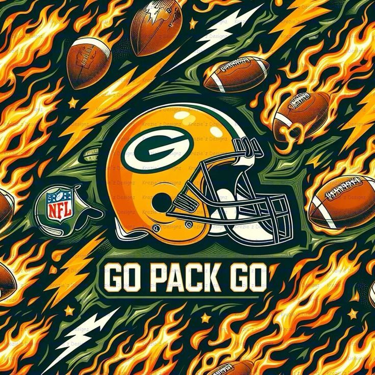 Green &amp; Yellow Football 20 oz Tumbler – Go Team Spirit Design