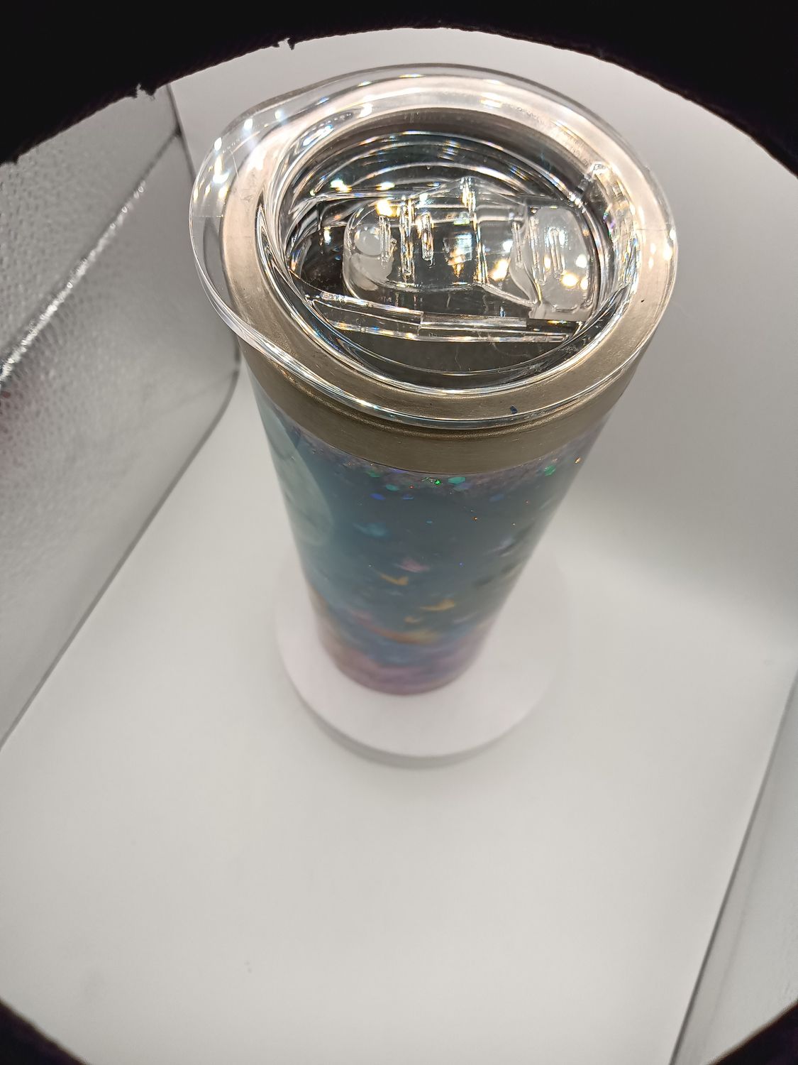 20 oz Moonlight Girl Snow Globe Tumbler –