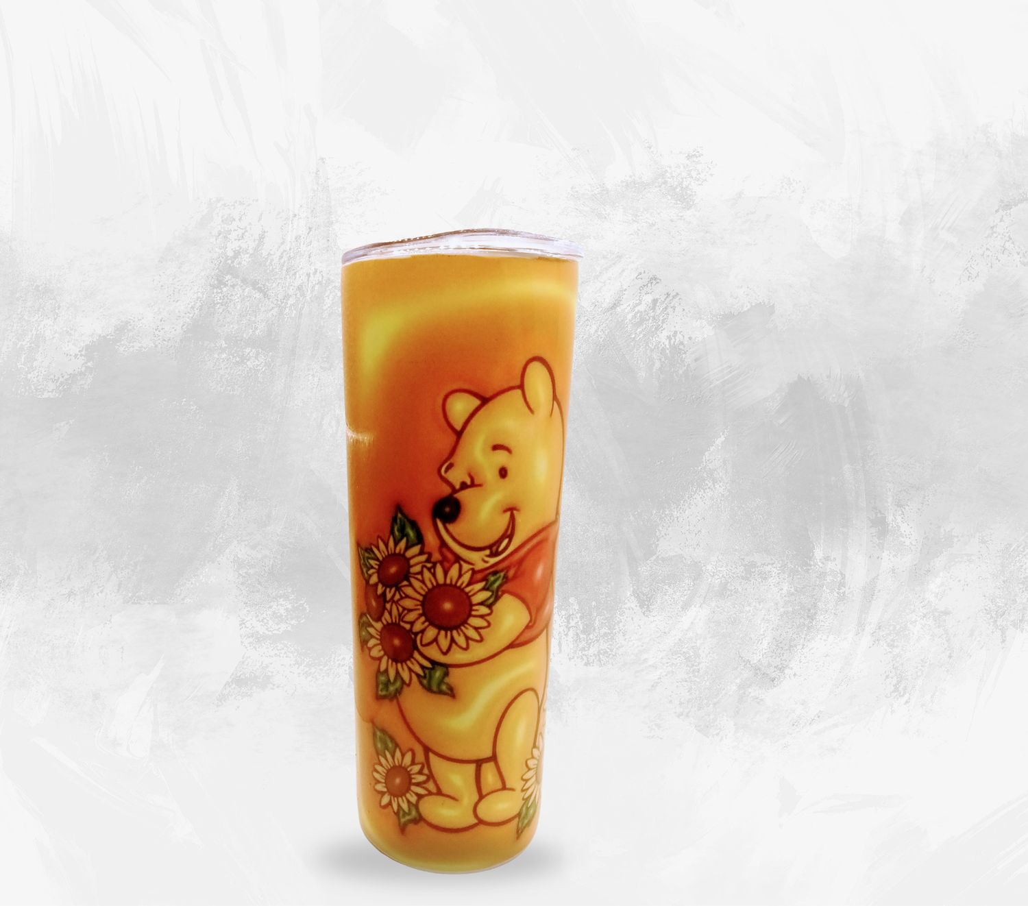 Winnie the Pooh 20oz Tumbler – Cute Disney-Inspired Stainless Steel Cup with Lid & Straw