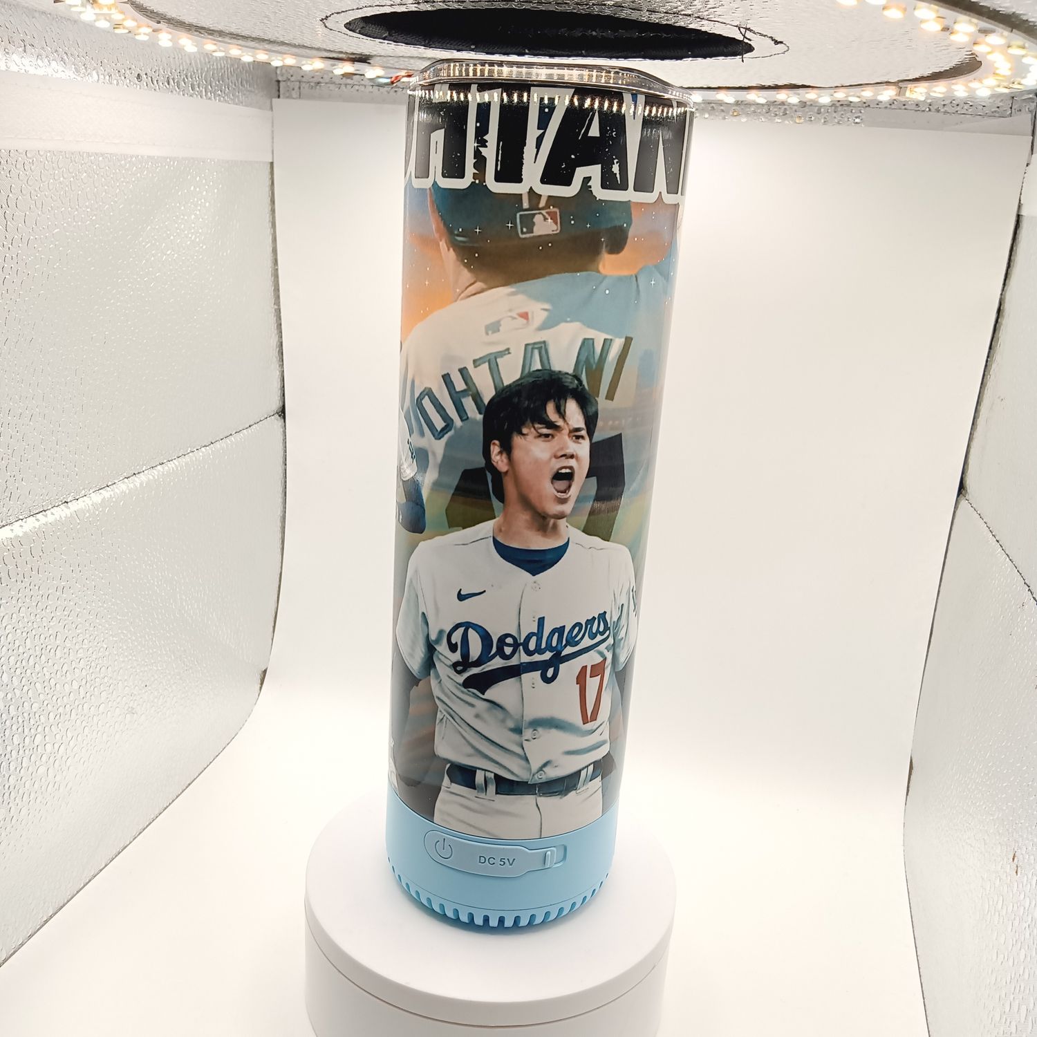 20 oz Bluetooth Skinny Tumbler – Dodgers-Inspired