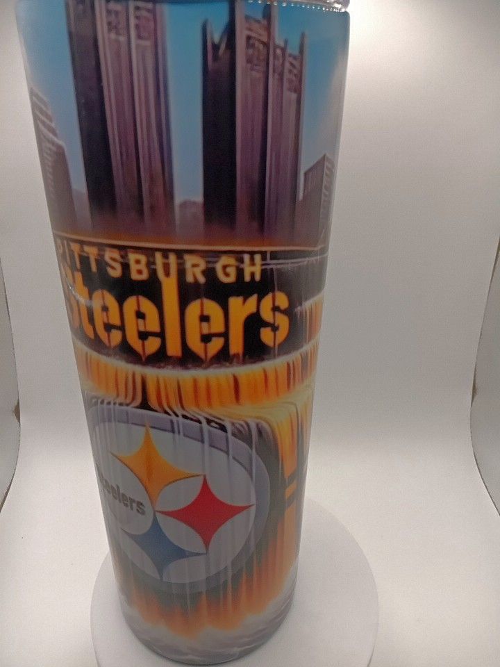 20 oz Pittsburgh Stiller's Waterfall Tumbler – Black & Yellow 20 oz Pittsburgh Stiller's Waterfall Tumbler – Black & Yellow