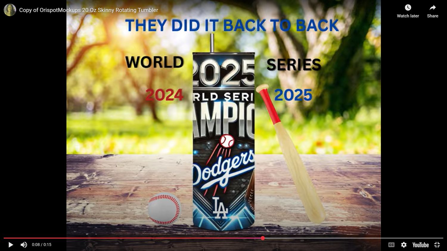 Back-to-Back World Series 2025