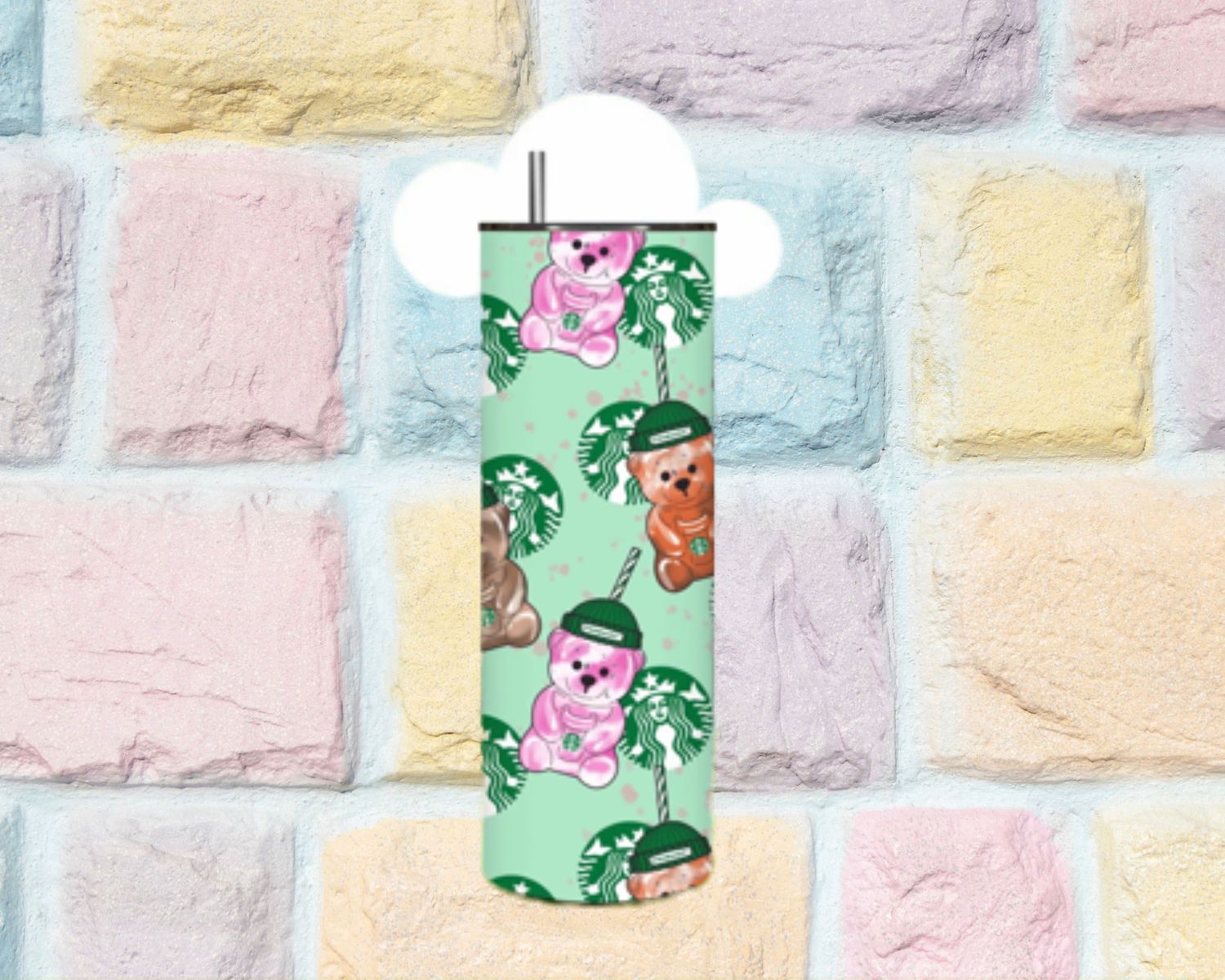 20 oz Bearista Bear Tumbler | Made to Order