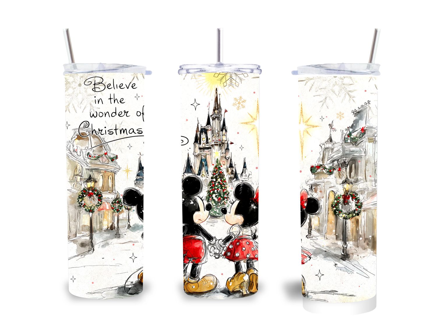 Classic Cartoon Tumbler Bundle – 20oz Character-Inspired Cup Set