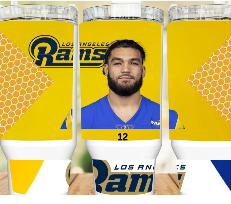 40oz Football Star Tumbler 40oz Football Star Tumbler