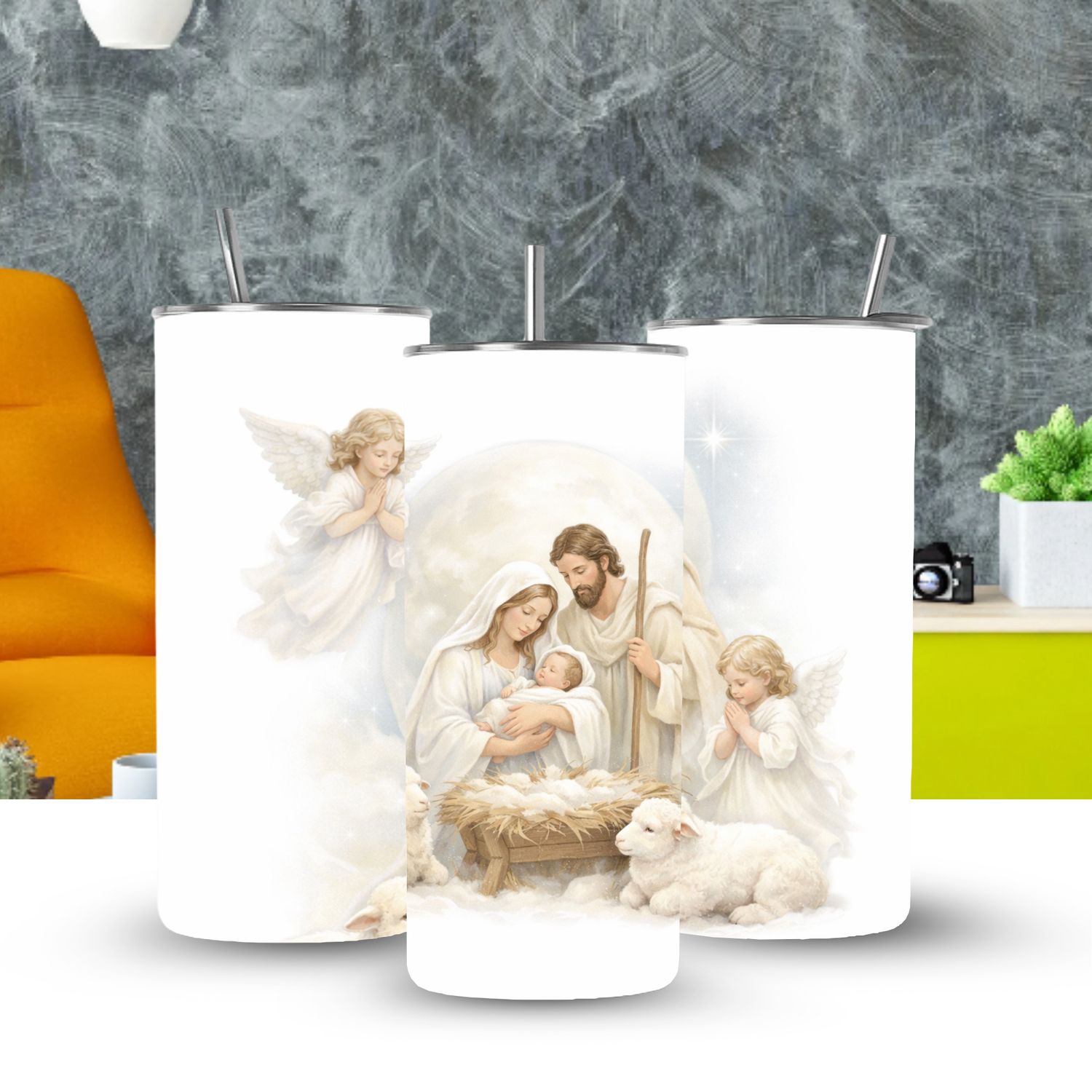 Holy Family Tumbler