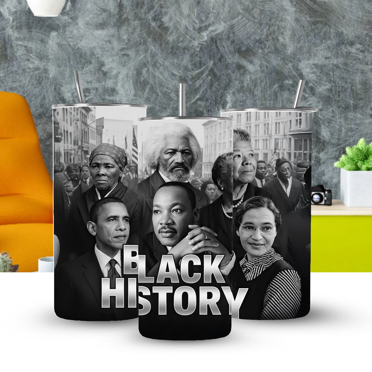 Black History Unity Tumbler