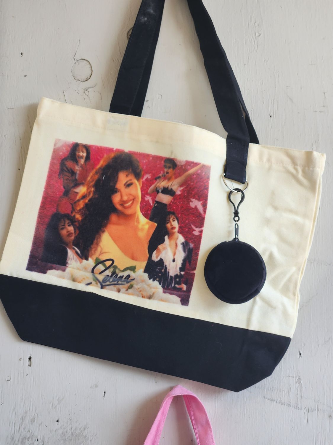 Selena Tote Bag – Stylish Canvas Bag for Fans, Beach, Travel &amp; Everyday Use