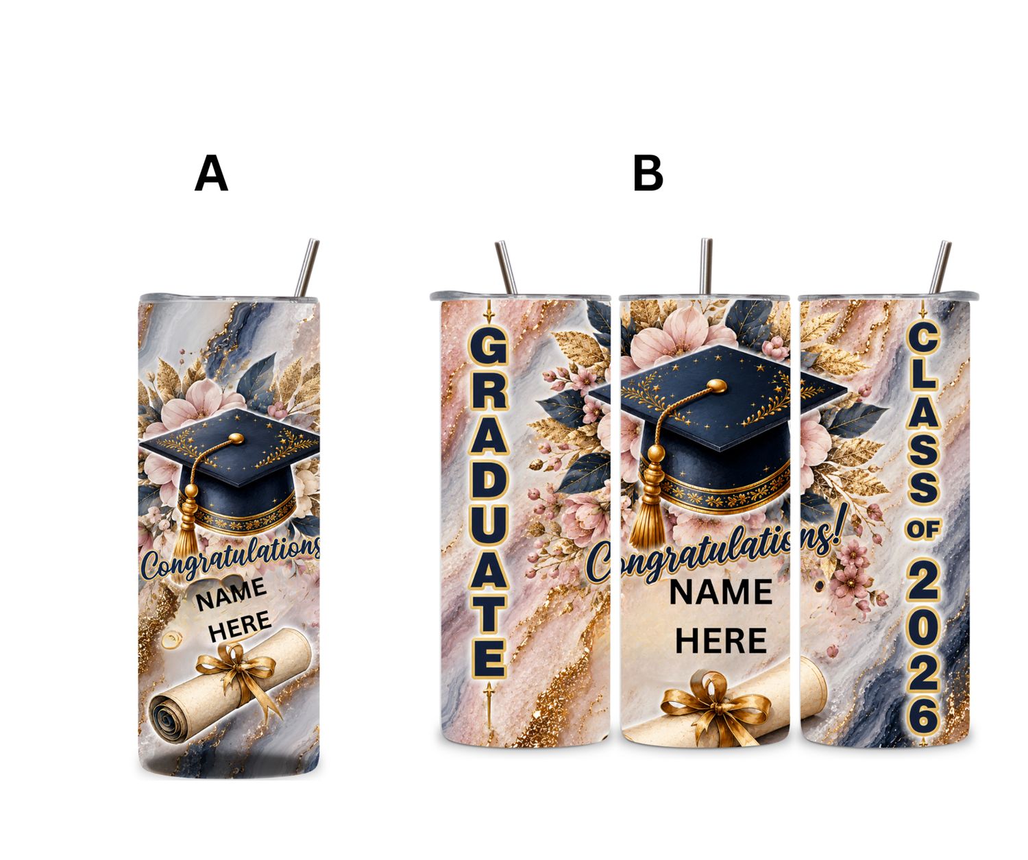 🎓 2026 Graduation Tumblers Available! 🎓
