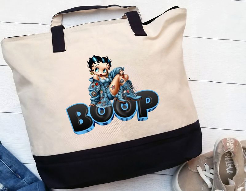 Betty Boop Inspired Tote Bag –
