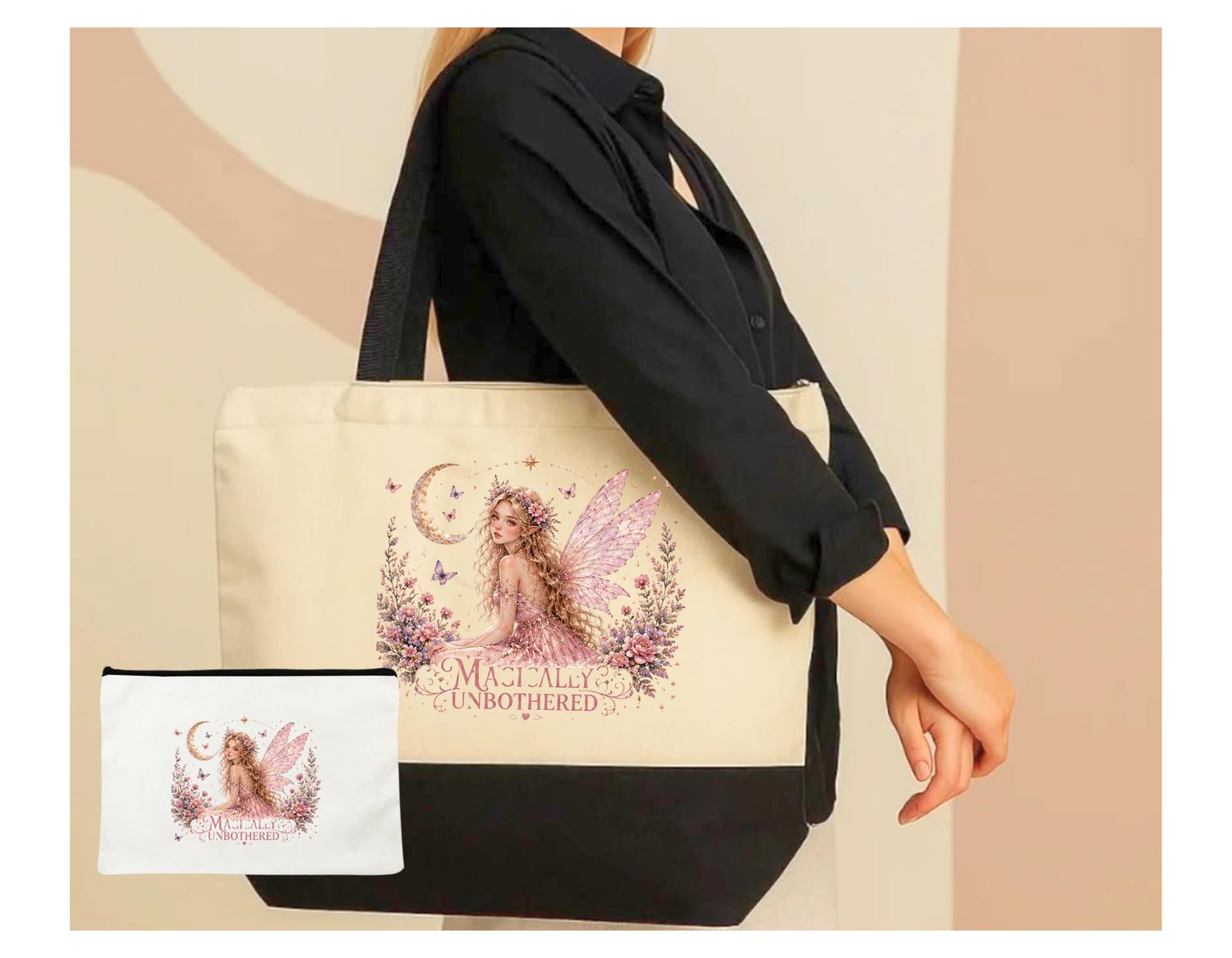 Fairy Princess Tote Bag | Magically Unbothered Fairycore Tote