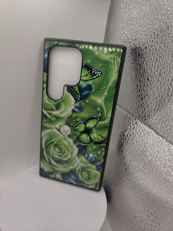 Samsung Galaxy S25 Ultra Green Floral Phone Case | Samsung Galaxy S25 Ultra Green Floral Phone Case |