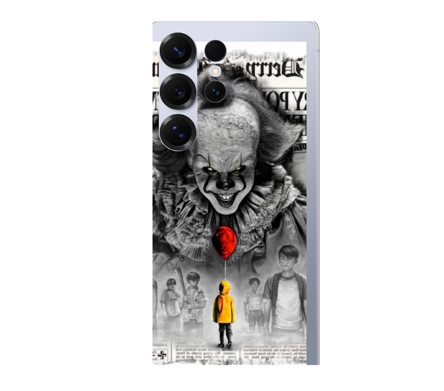 Horror Clown TPU Case for Samsung Galaxy S25 Ultra