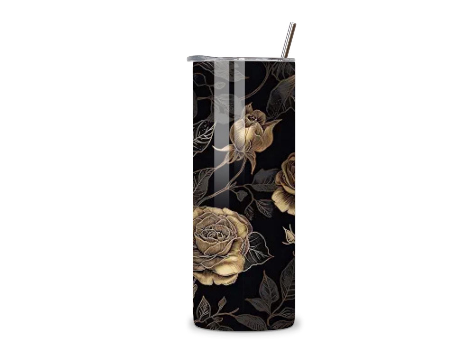 Gold &amp; Brown 20 oz Tumbler