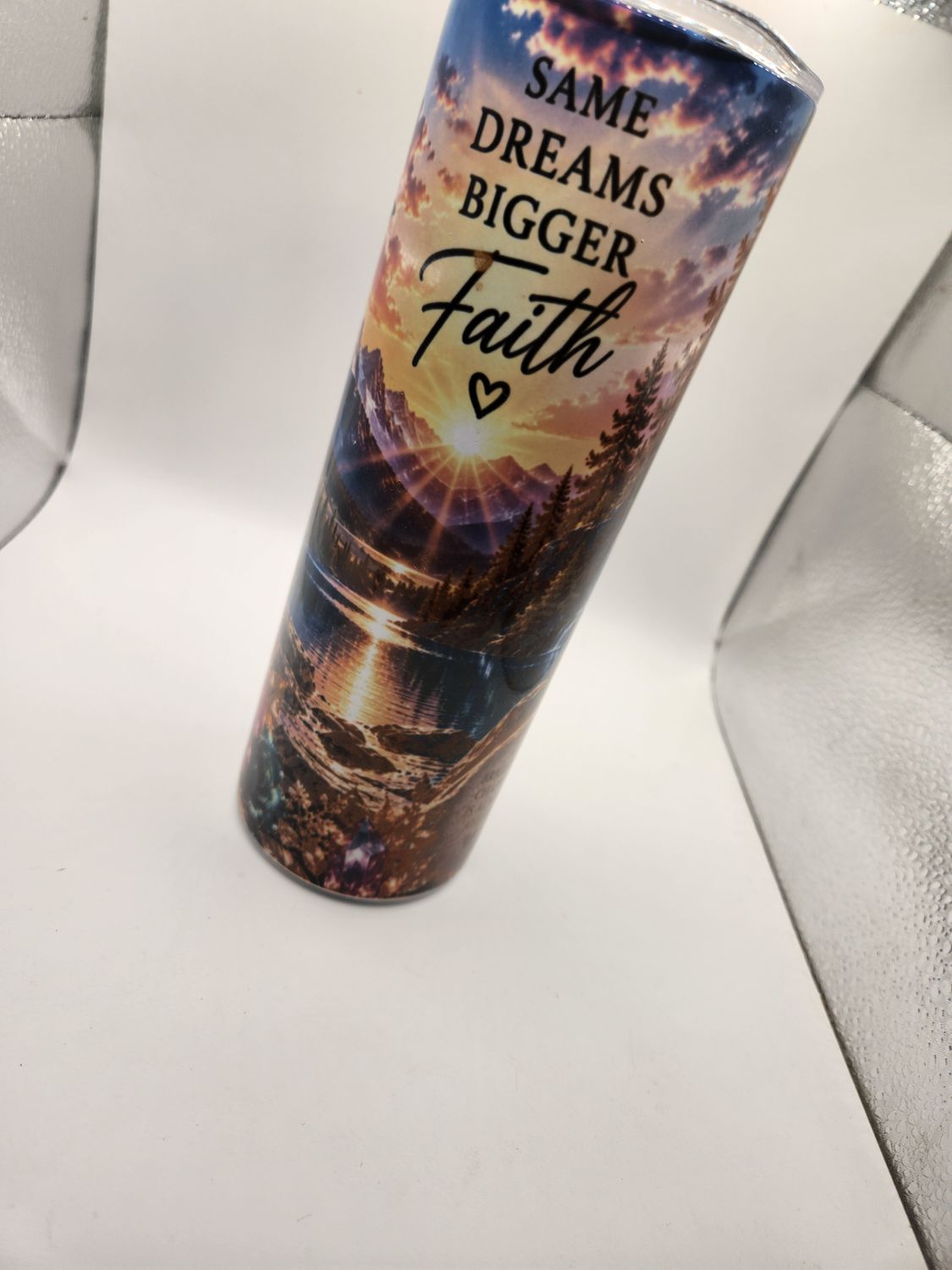 Same Dreams, Bigger Faith 20 oz Tumbler