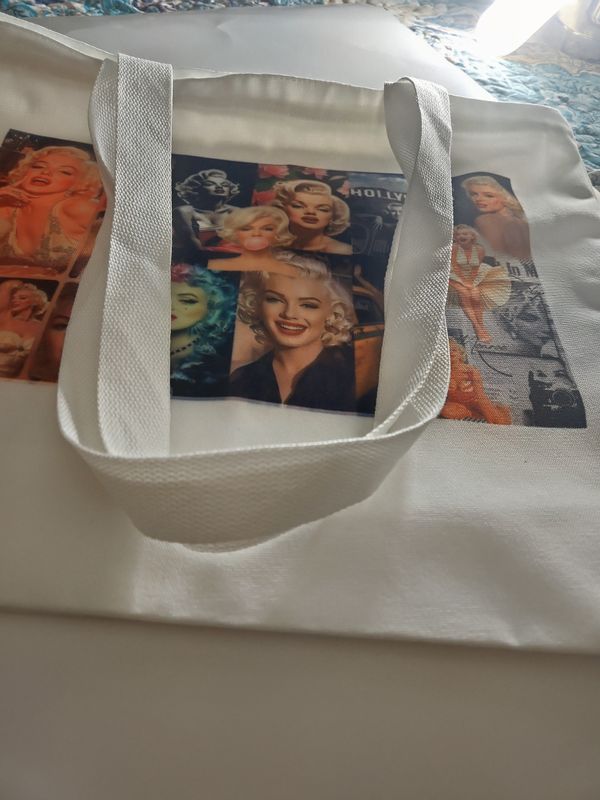 Marilyn Monroe Inspired Collage Tote Bag – Vintage Hollywood Glamour Marilyn Monroe Inspired Collage Tote Bag – Vintage Hollywood Glamour