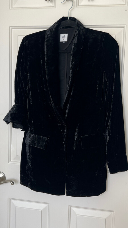Cabi Velvet Hostess Jacket Size XS