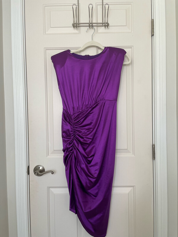 Express Dress w/shoulder pads Size Small