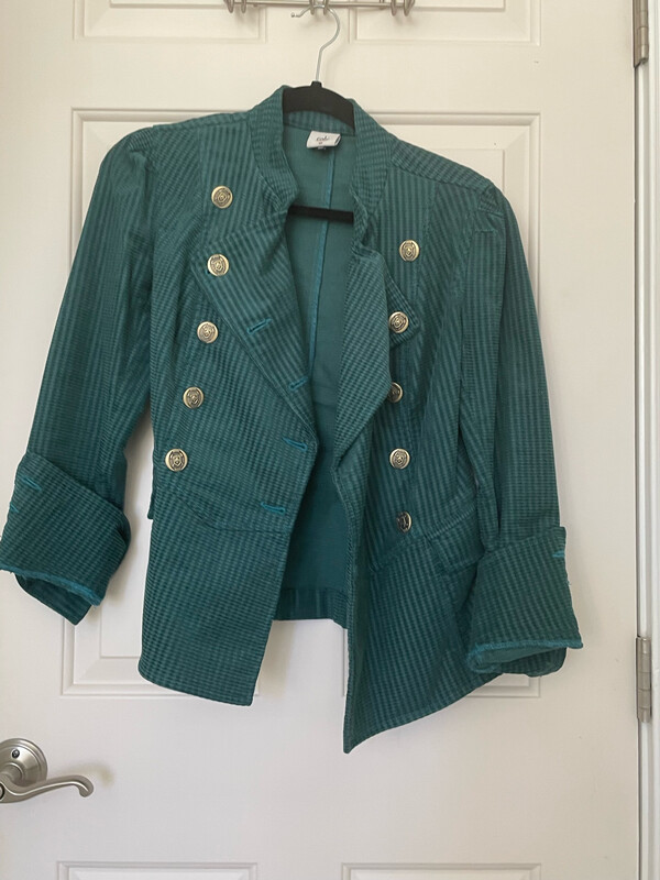 Cabi Lennon Jacket (brushed Corduroy) Size XS