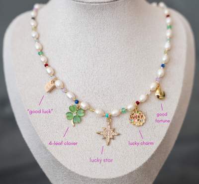 Bold Lucky Charm Necklace