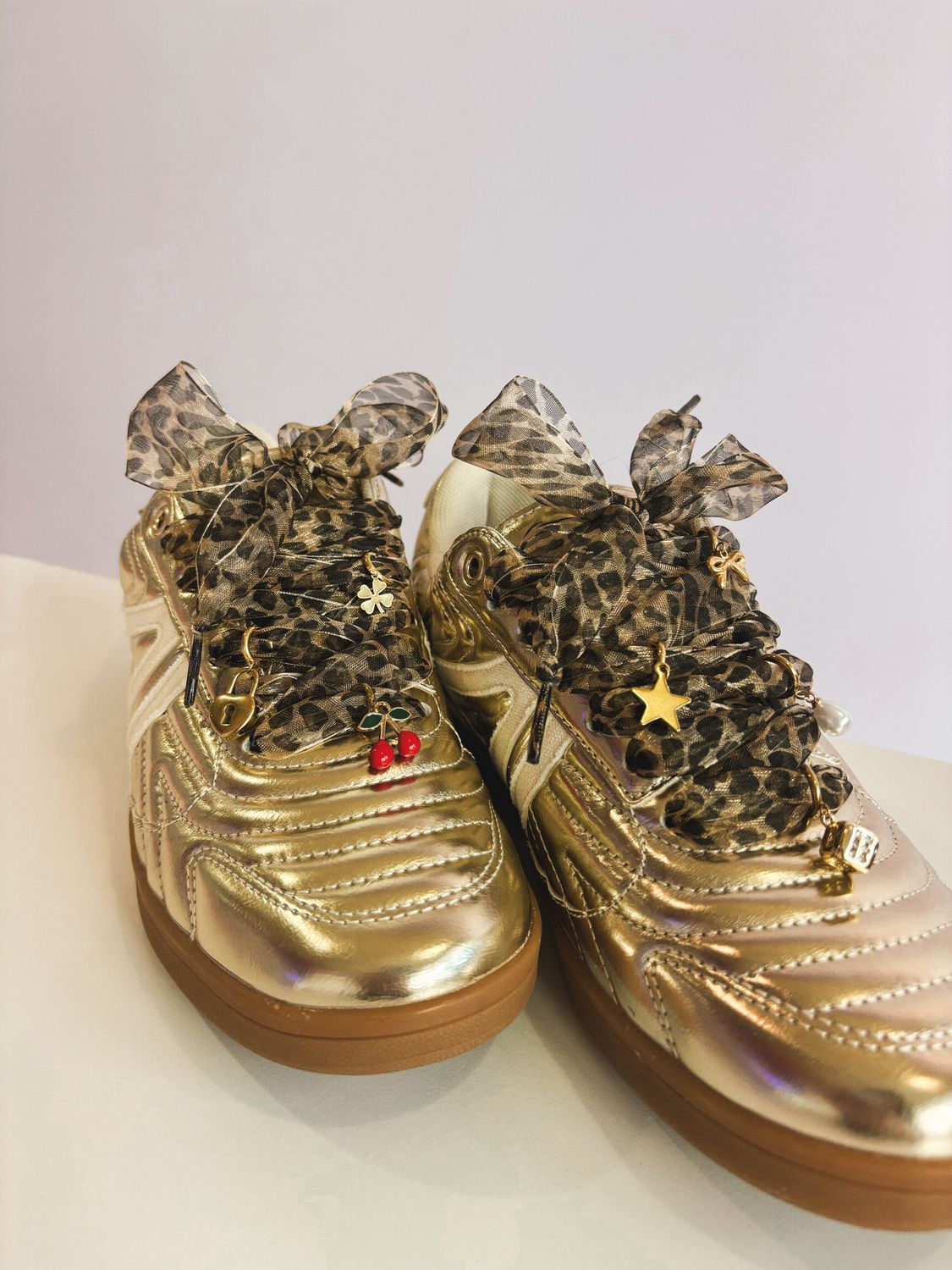 Gold Shoe Bling✨👟