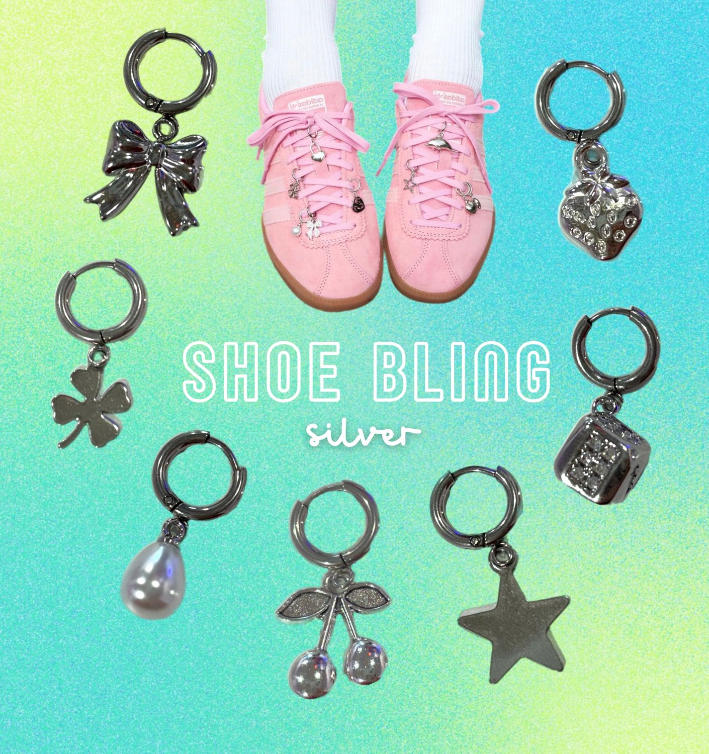 Silver Shoe Bling✨👟