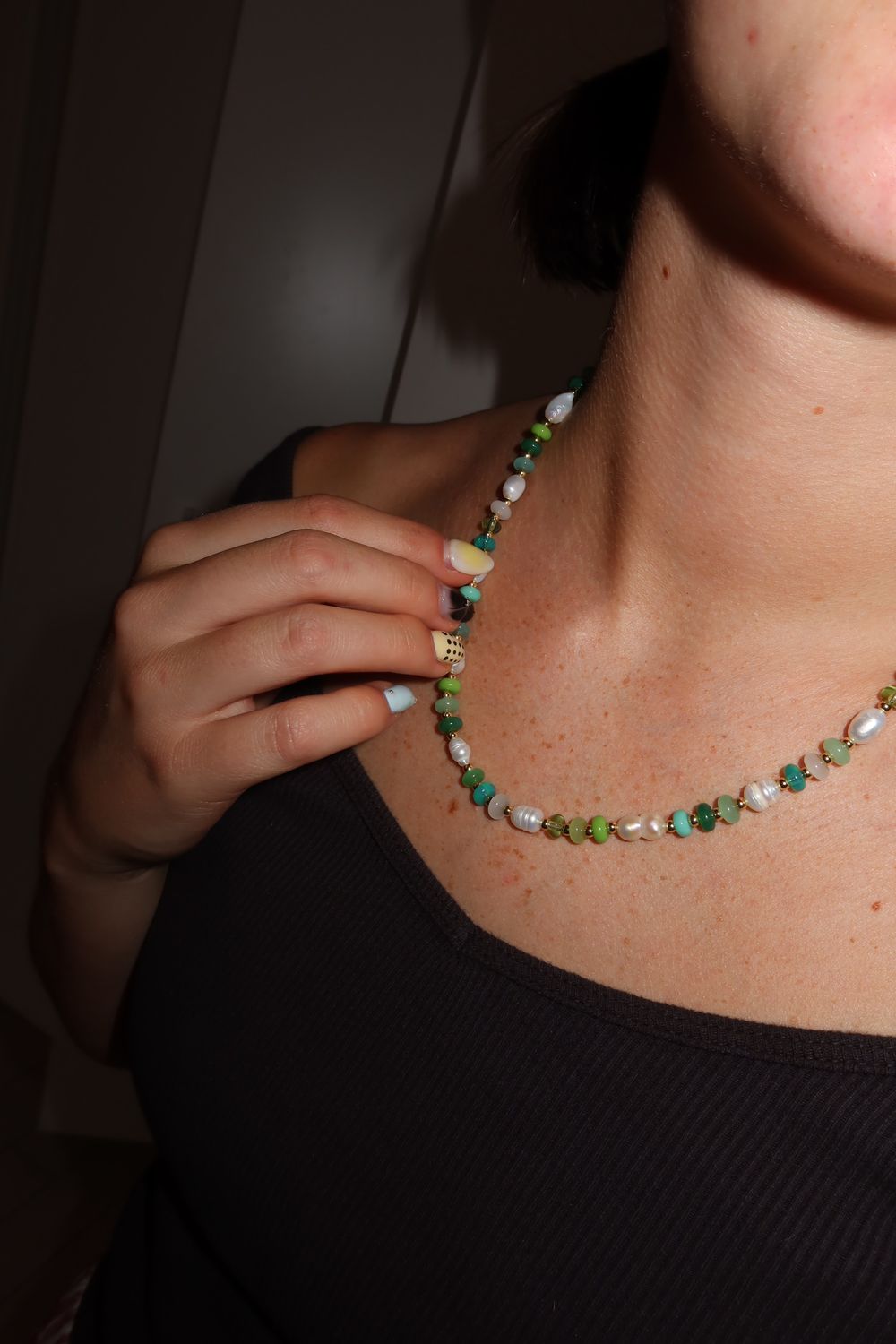 Porcelain Ocean Necklace