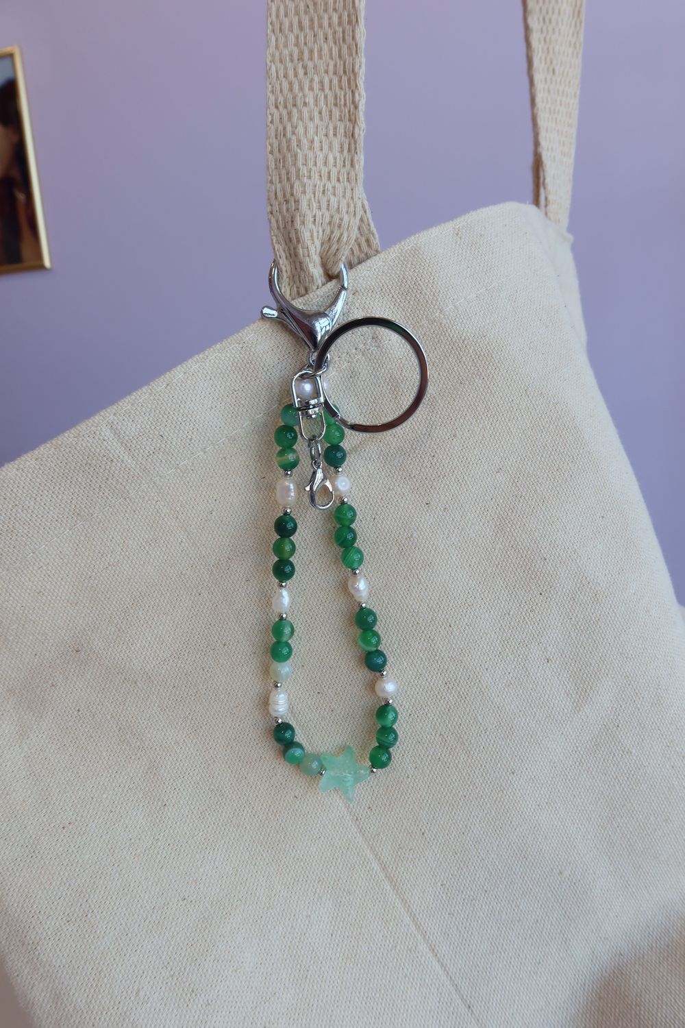 Emerald Tide Keychain