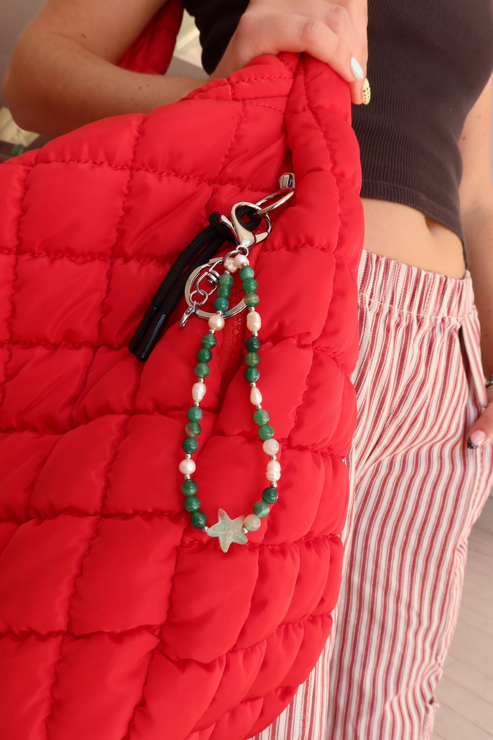 Emerald Tide Keychain