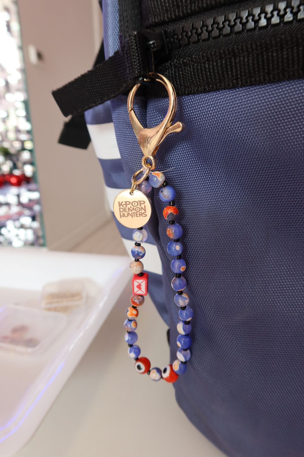Derpy Love Note Keychain
