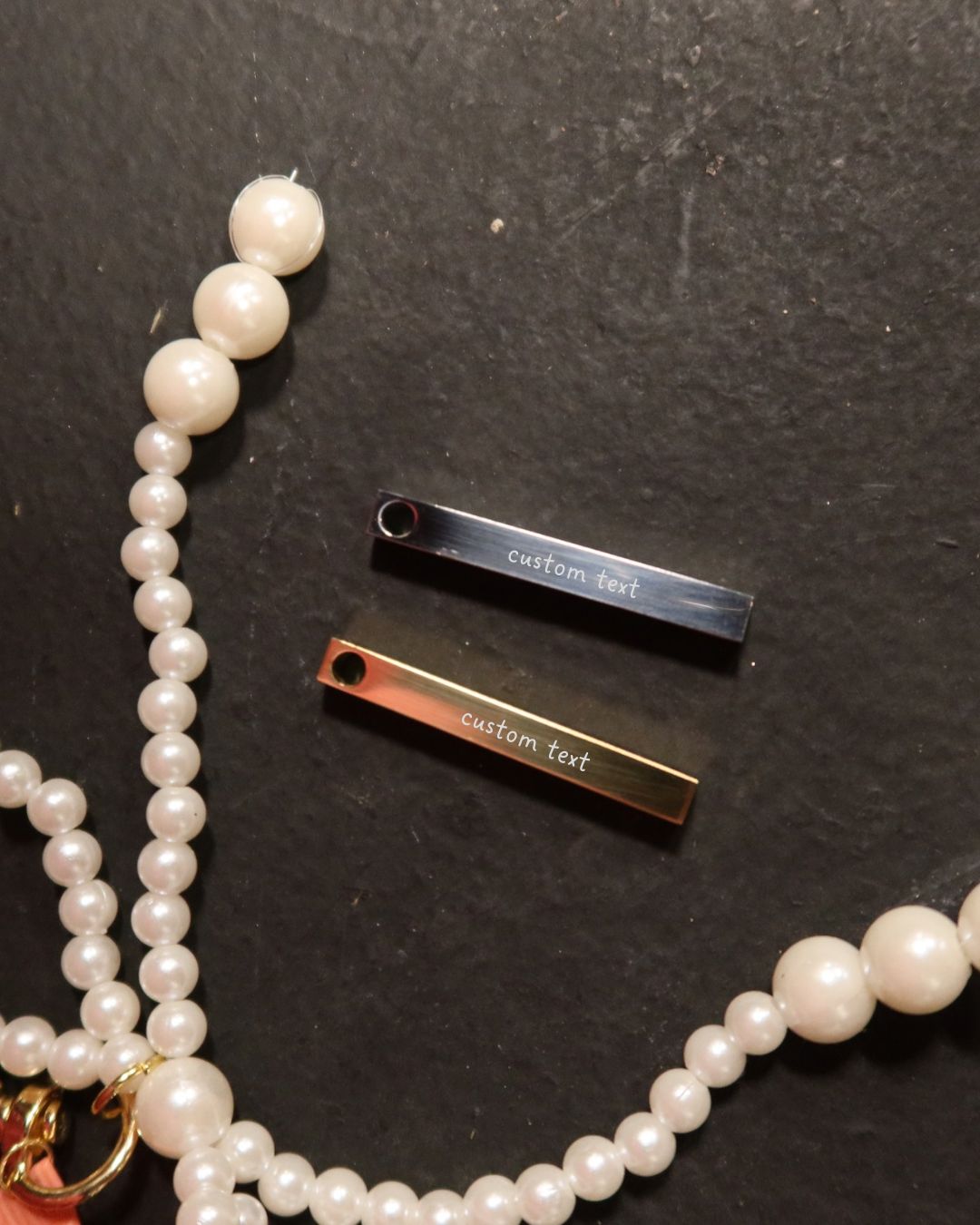 Custom Bar Shape Pendant