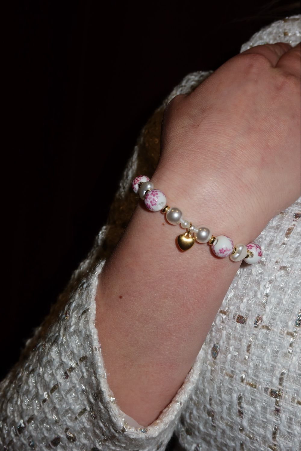 Pink Petal Bracelet