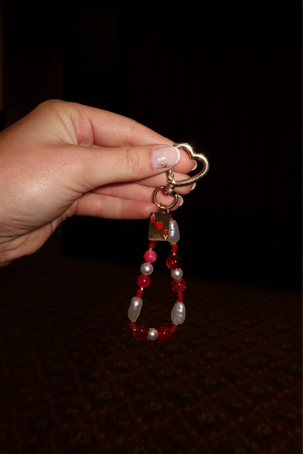 Lucky Card Keychain