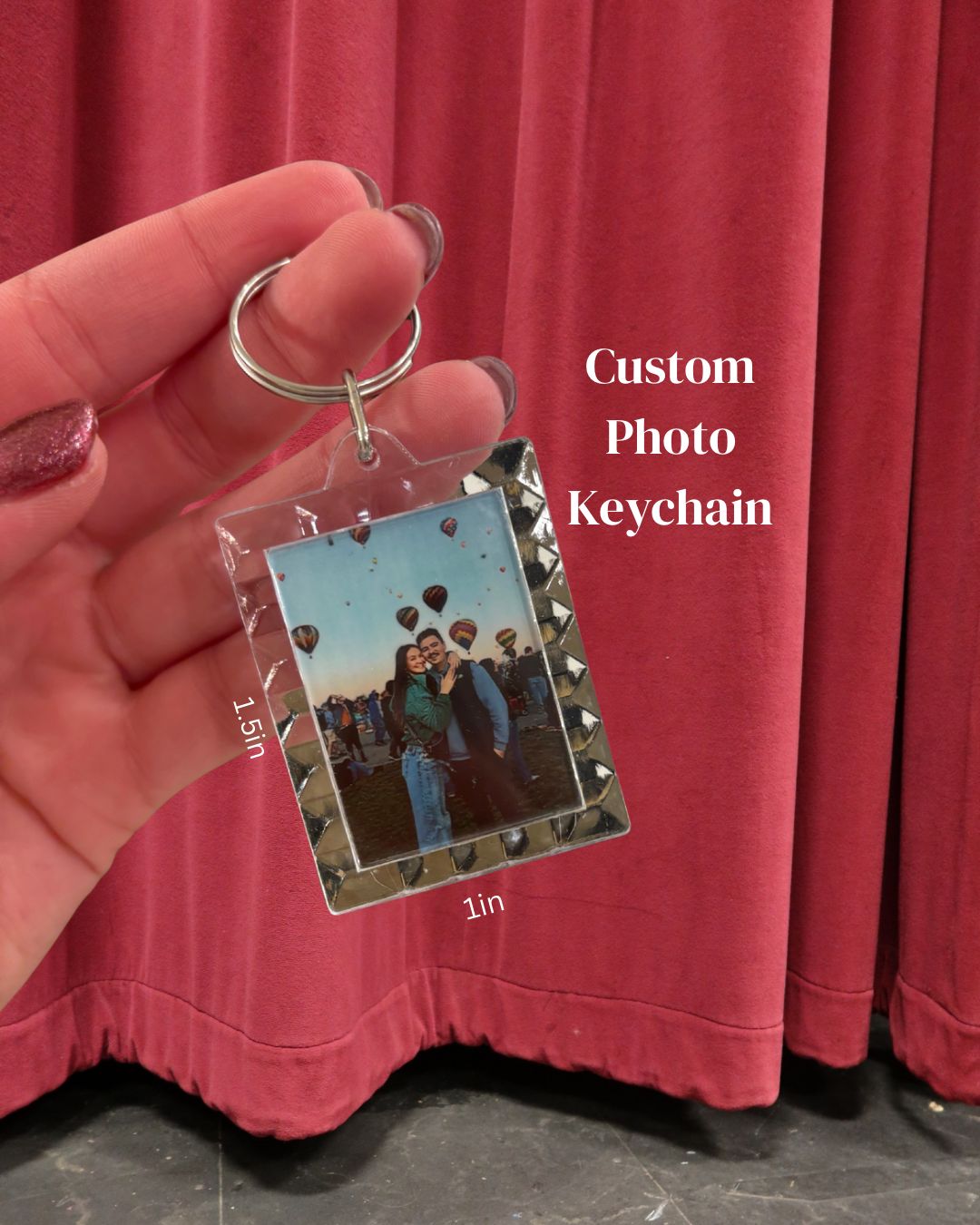 Custom Photo Keychain