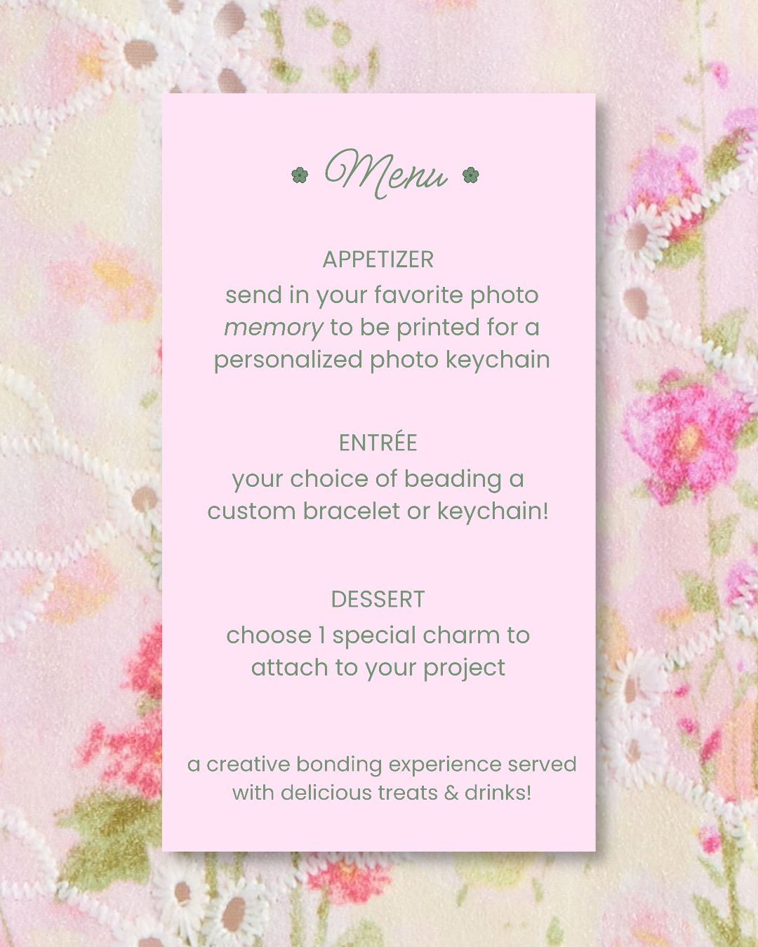 Mother's Day Memory Cafe