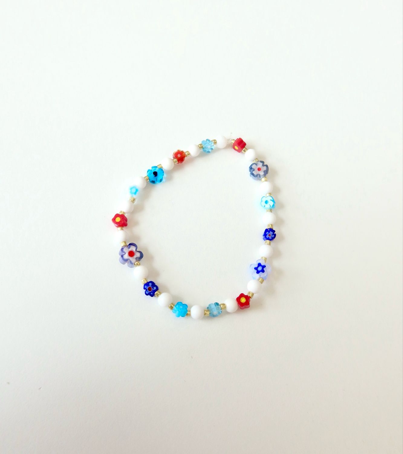Red, White, And Floral