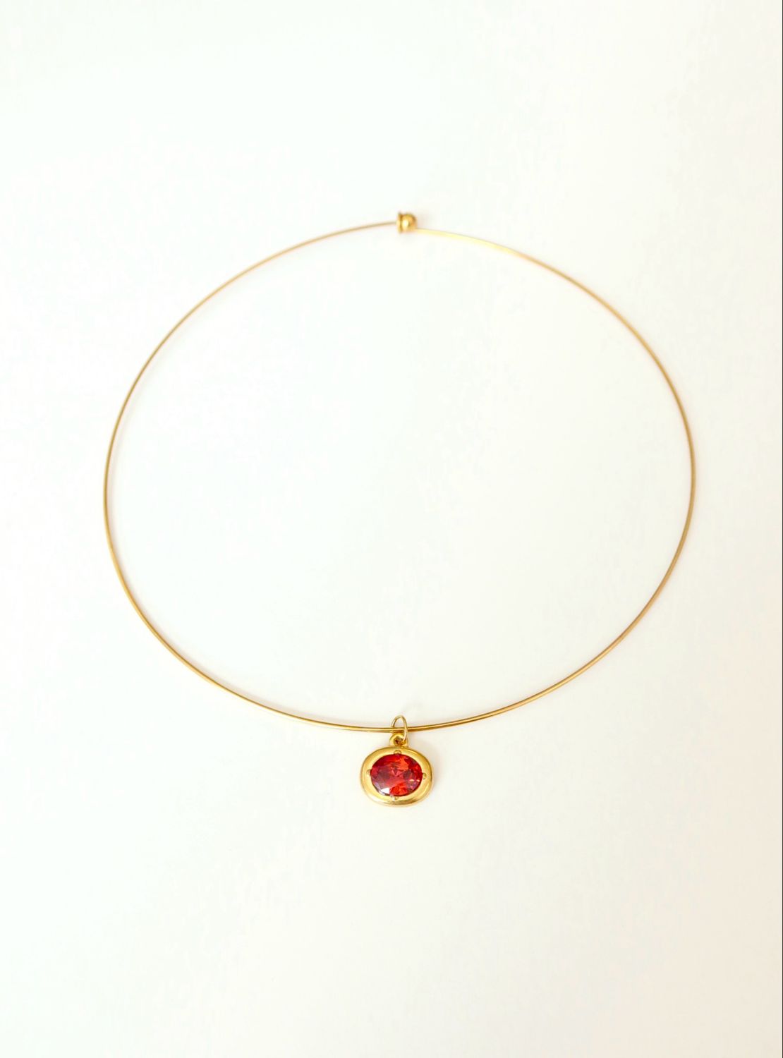 Ruby Cuff Necklace