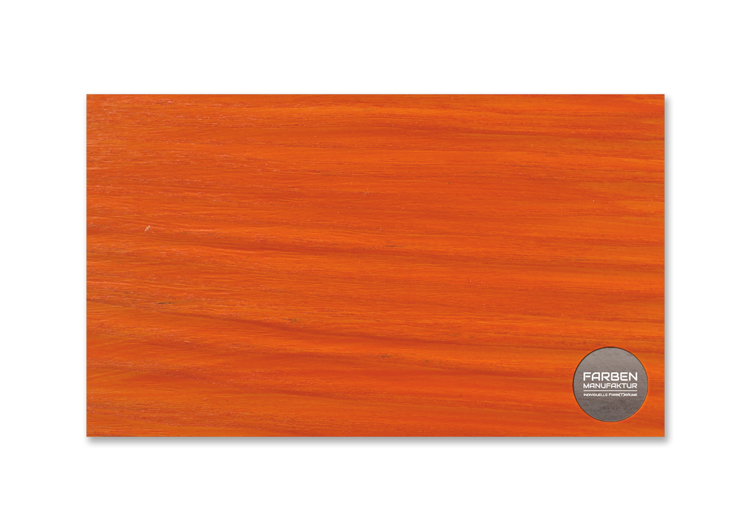 Farben Manufaktur Holzlasur Trendfarben Blut Orange