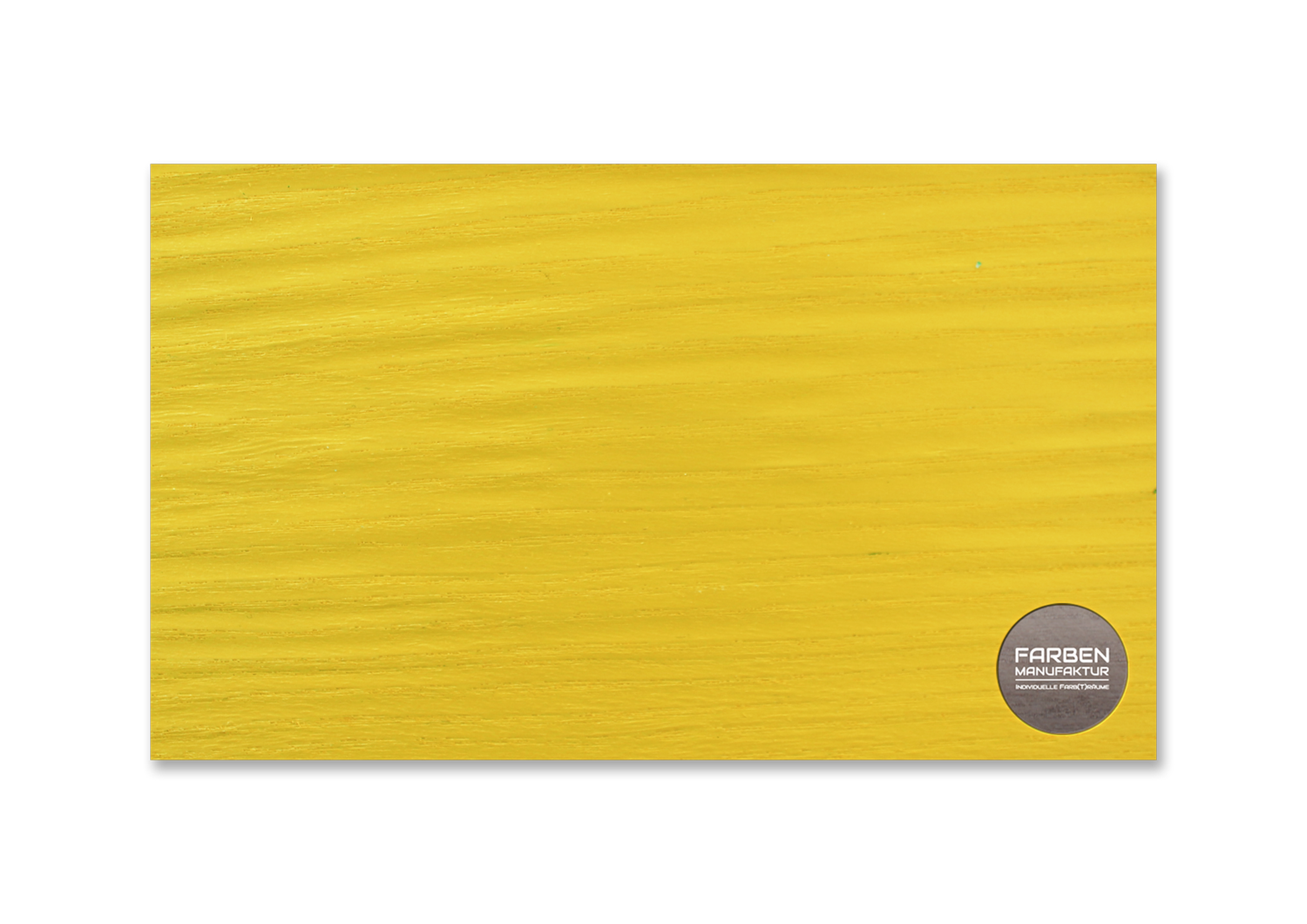 Farben Manufaktur Holzlasur Trendfarben Butterblumen Gelb