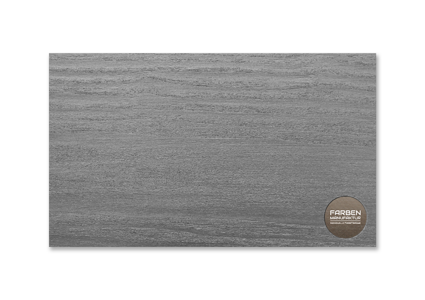 Farben Manufaktur Holzlasur Metallictöne Grau Metallic