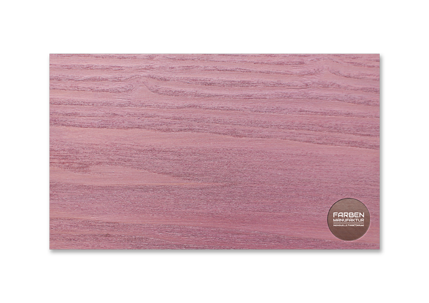 Farben Manufaktur Holzlasur Metallictöne Rosa Metallic